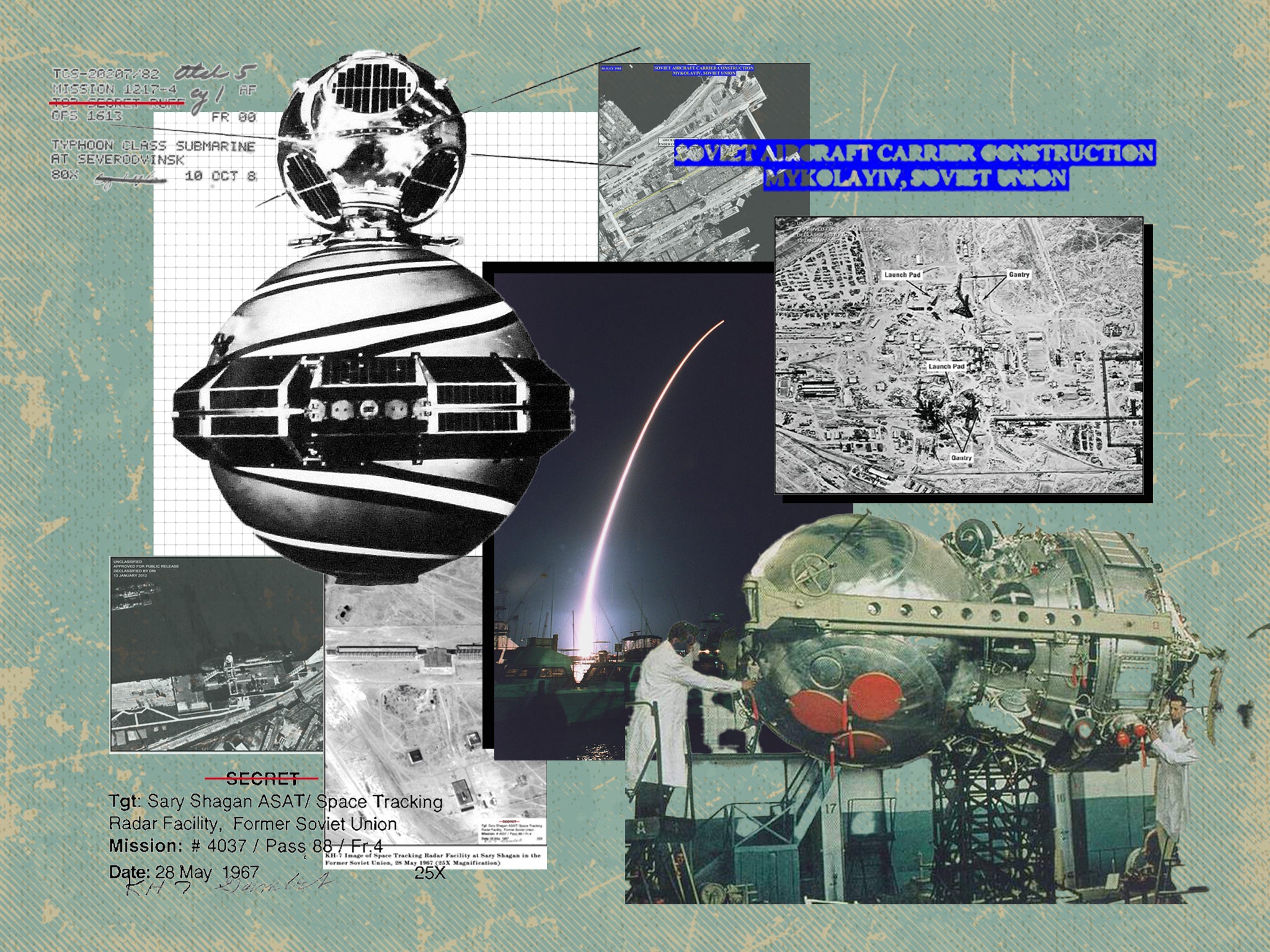 Spy satellites became a key battleground in the Cold War