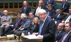 Boris Johnson admits higher defence spending is a ‘prediction’ and not a commitment