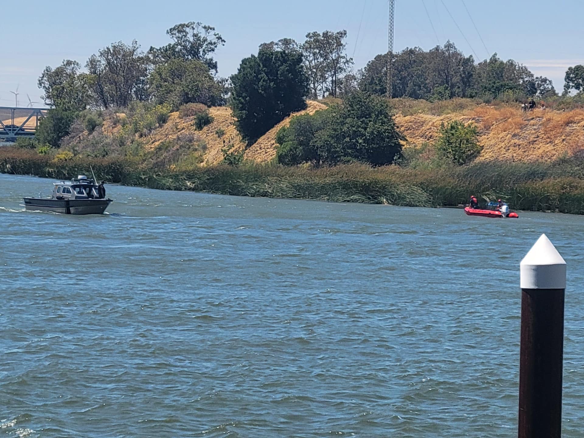 Boy Drowning In River