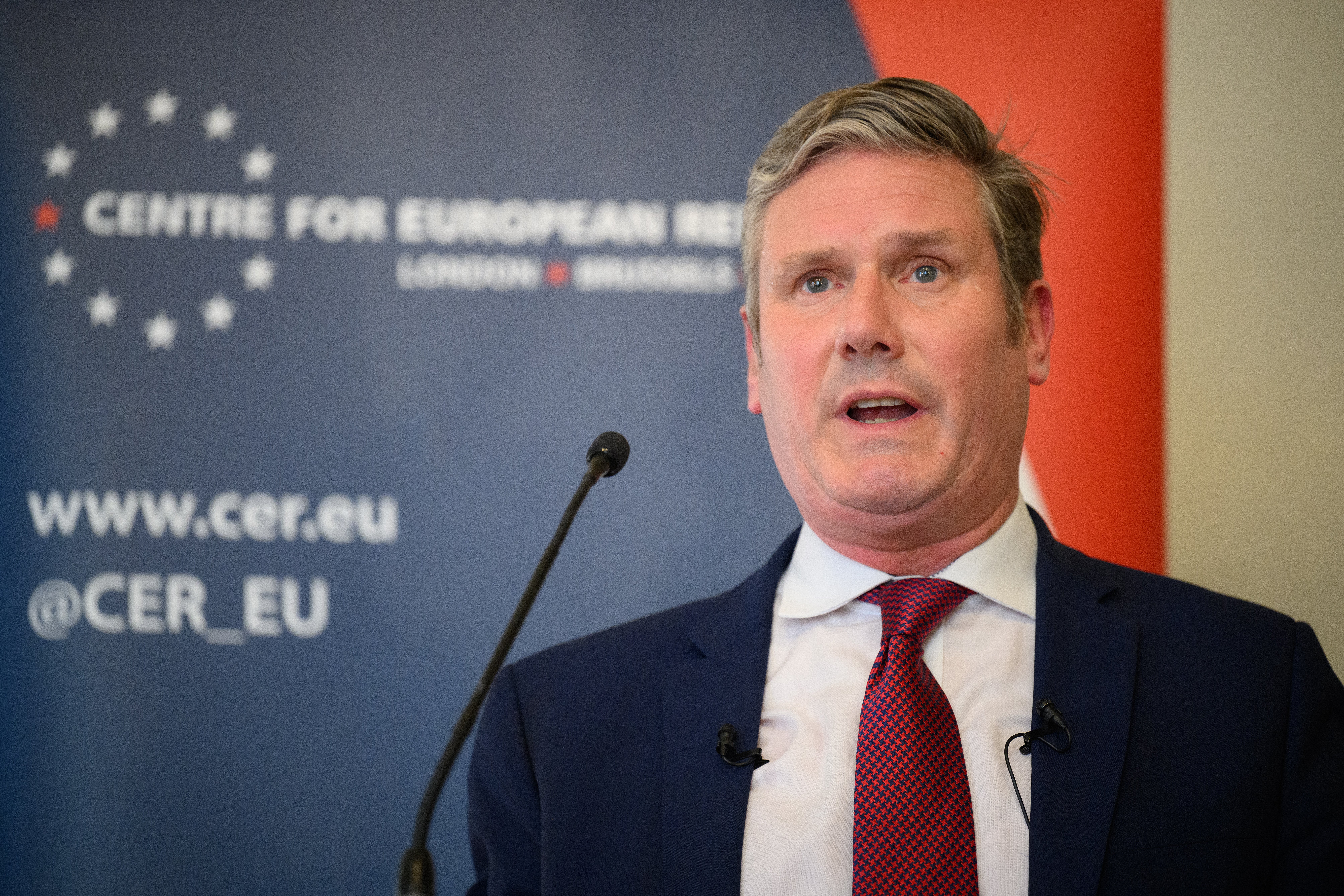 Keir Starmer said he ‘couldn’t disagree more’ with those who wish to reverse Brexit