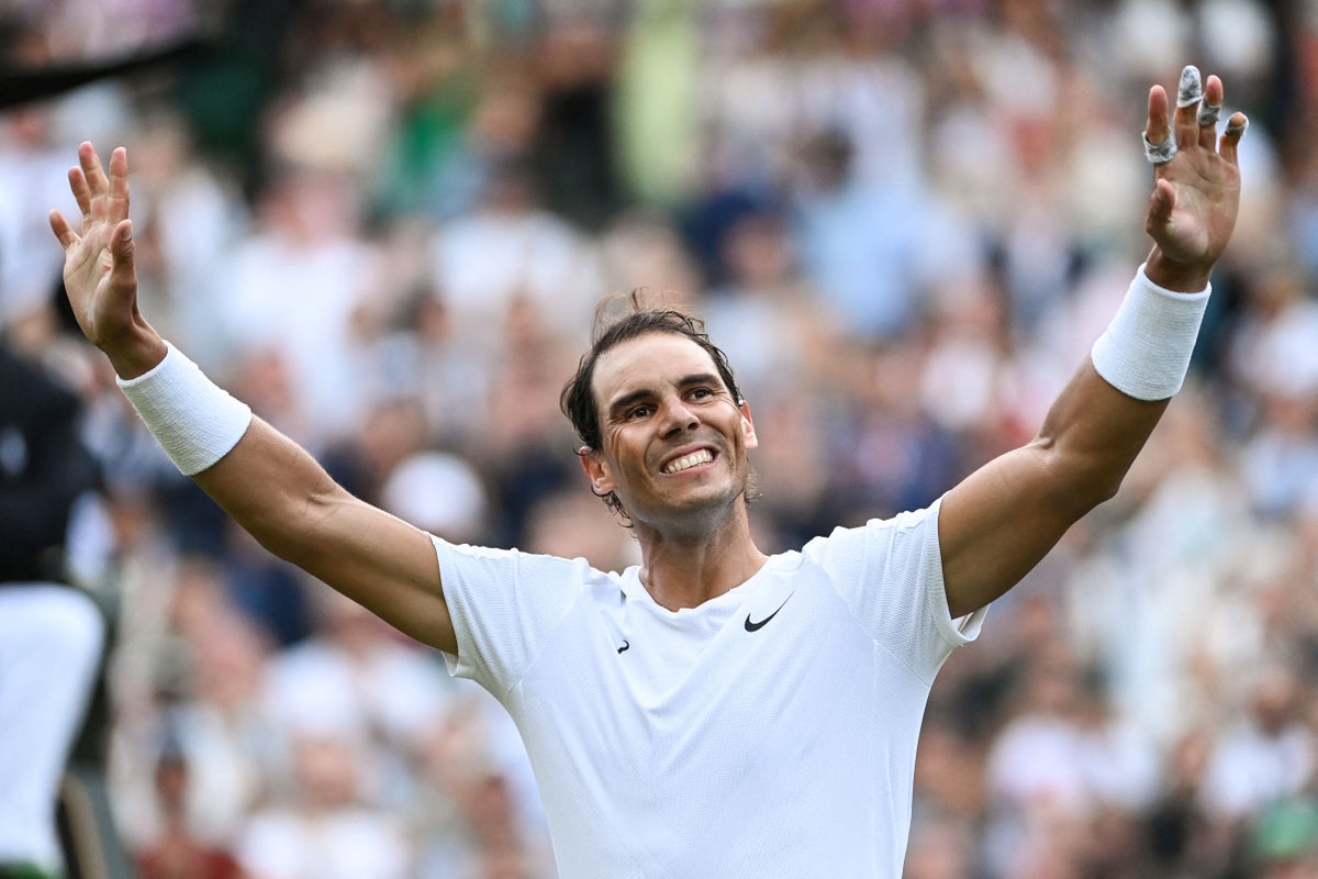Dominant Rafael Nadal produces Wimbledon masterclass to reach quarter-finals