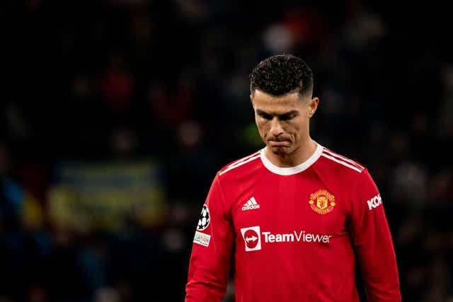 <p>Ronaldo and United were knocked out of the Champions League in the round of 16 last season </p>