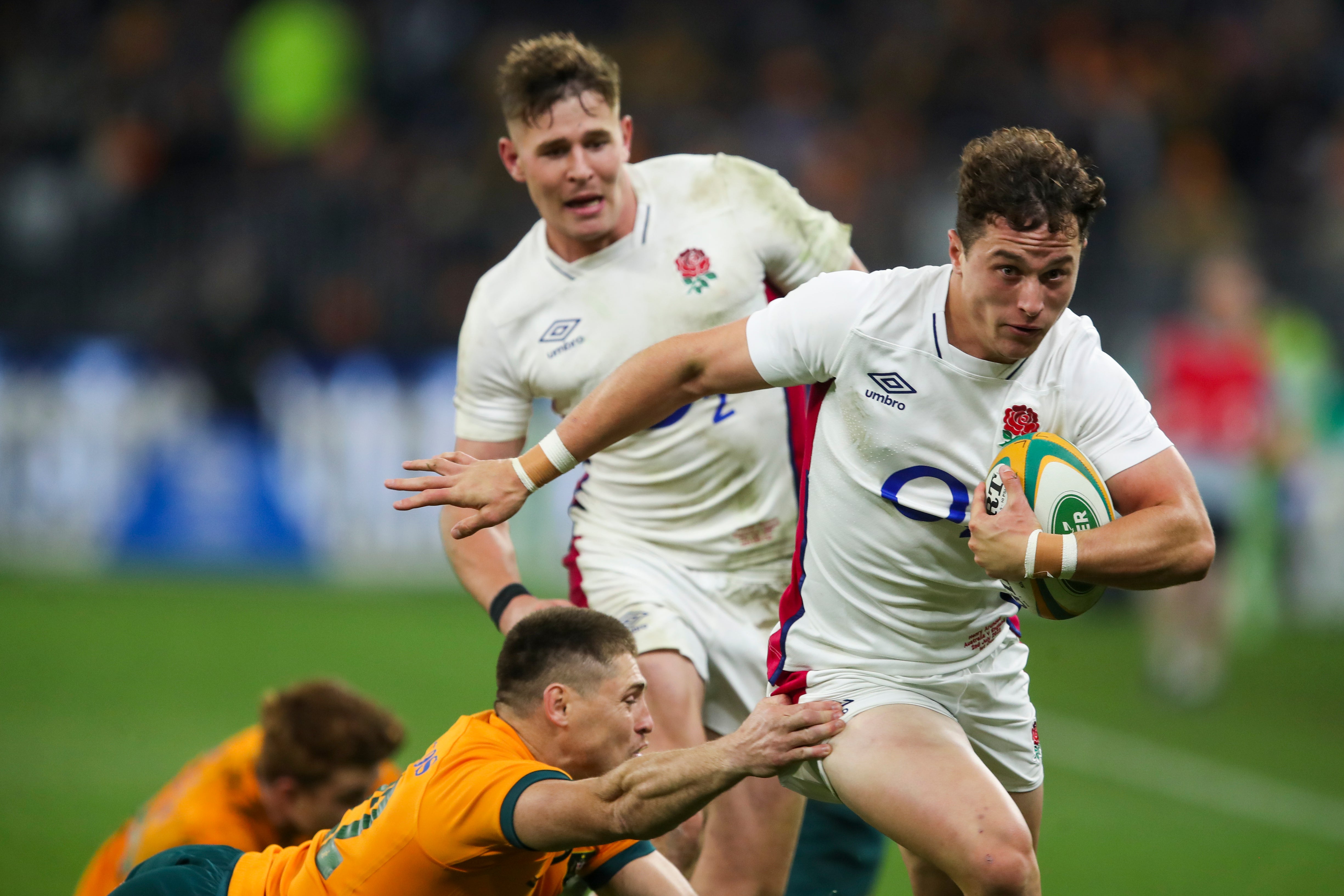 England’s Henry Arundell in action against Australia (Gary Day/AP).