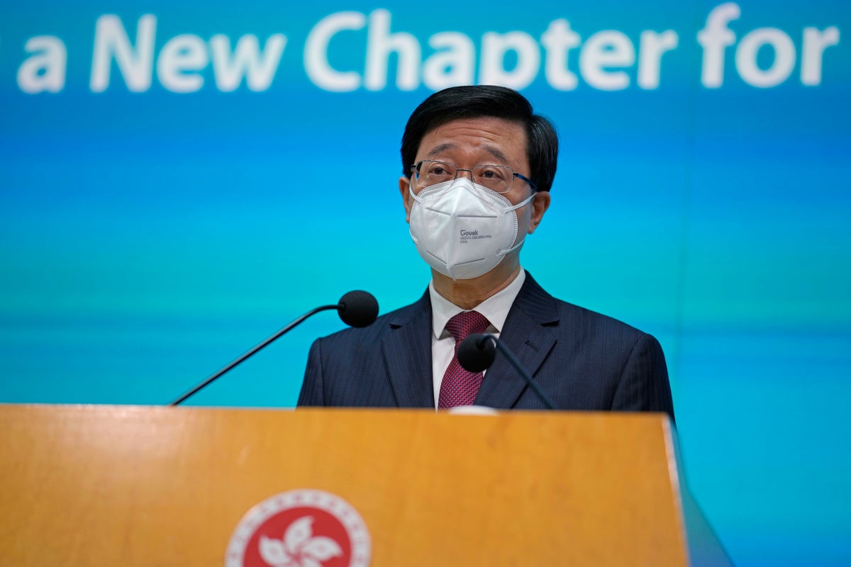 Hong Kong’s John Lee stresses balance in easing quarantine