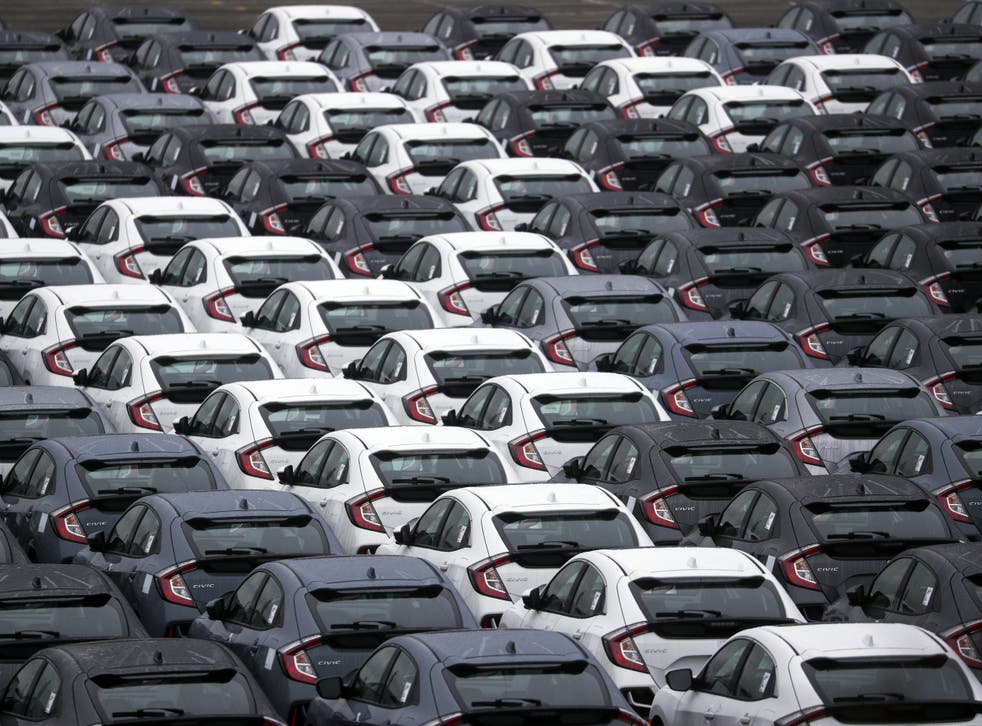 The UK automotive industry suffered its worst June for new car sales since 1996 (Steve Parsons/PA)