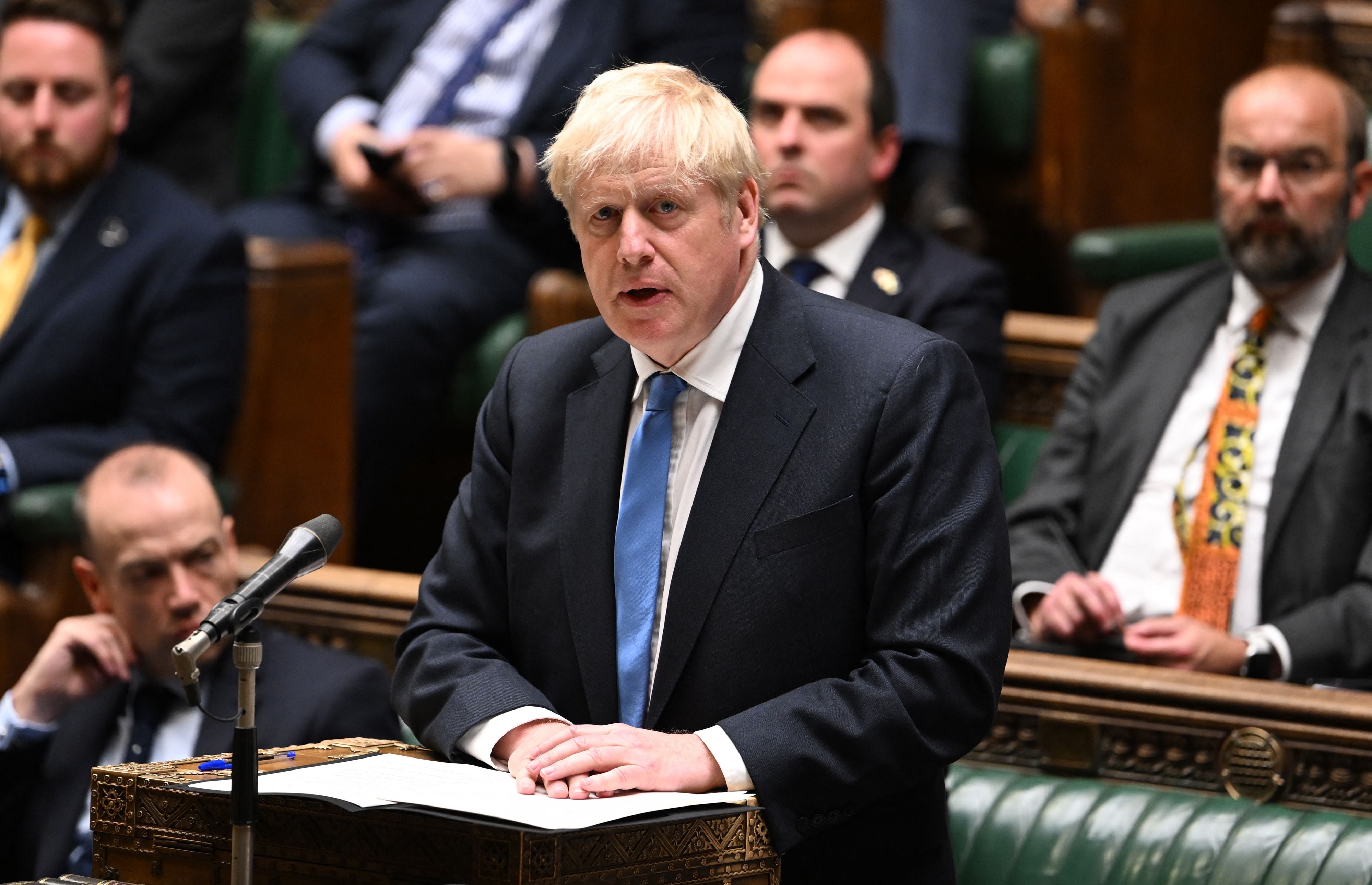 Boris Johnson will be desperately trying to lock in other ministers, knowing that the loss of one or two more senior figures would spell the end for him