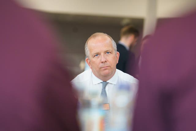<p>Sainsbury’s chief executive Simon Roberts said more people are returning to a big weekly shop  (Dominic Lipinski/PA)</p>