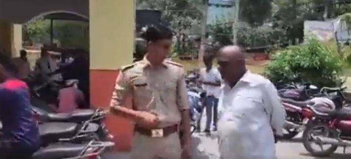 <p>Talib Hussain was arrested for allegedly hurting religious sentiments</p>