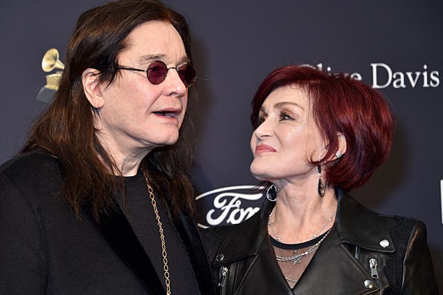 <p>Sharon and Ozzy in 2020</p>