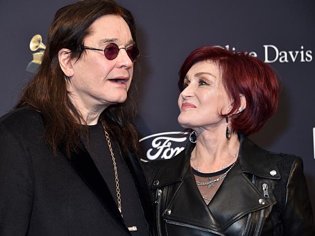 <p>Sharon and Ozzy in 2020</p>