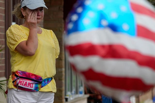<p>Six people were killed and at least 36 more injured after a gunman perched on a rooftop opened fire on families waving flags and children riding bikes at the Independence Day event in the Chicago suburb </p>