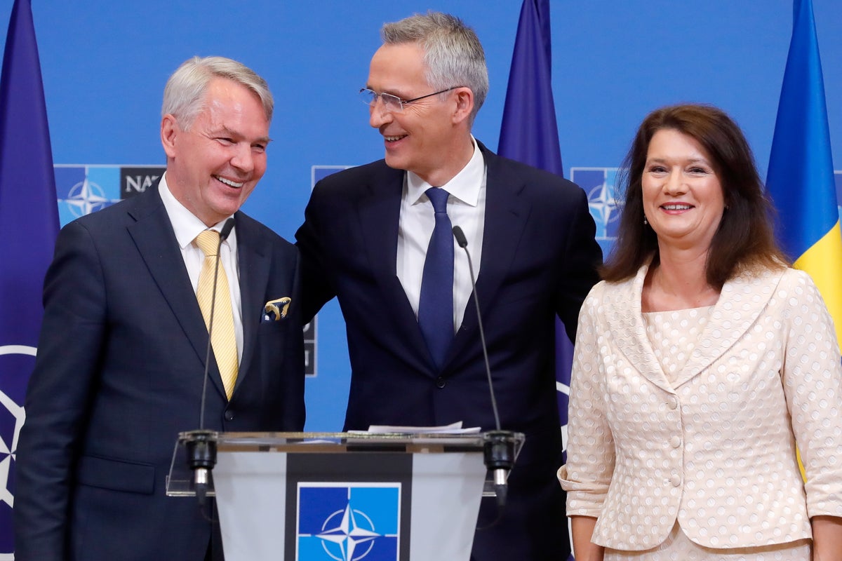 Finland and Sweden one step closer to Nato membership after accession protocol signed