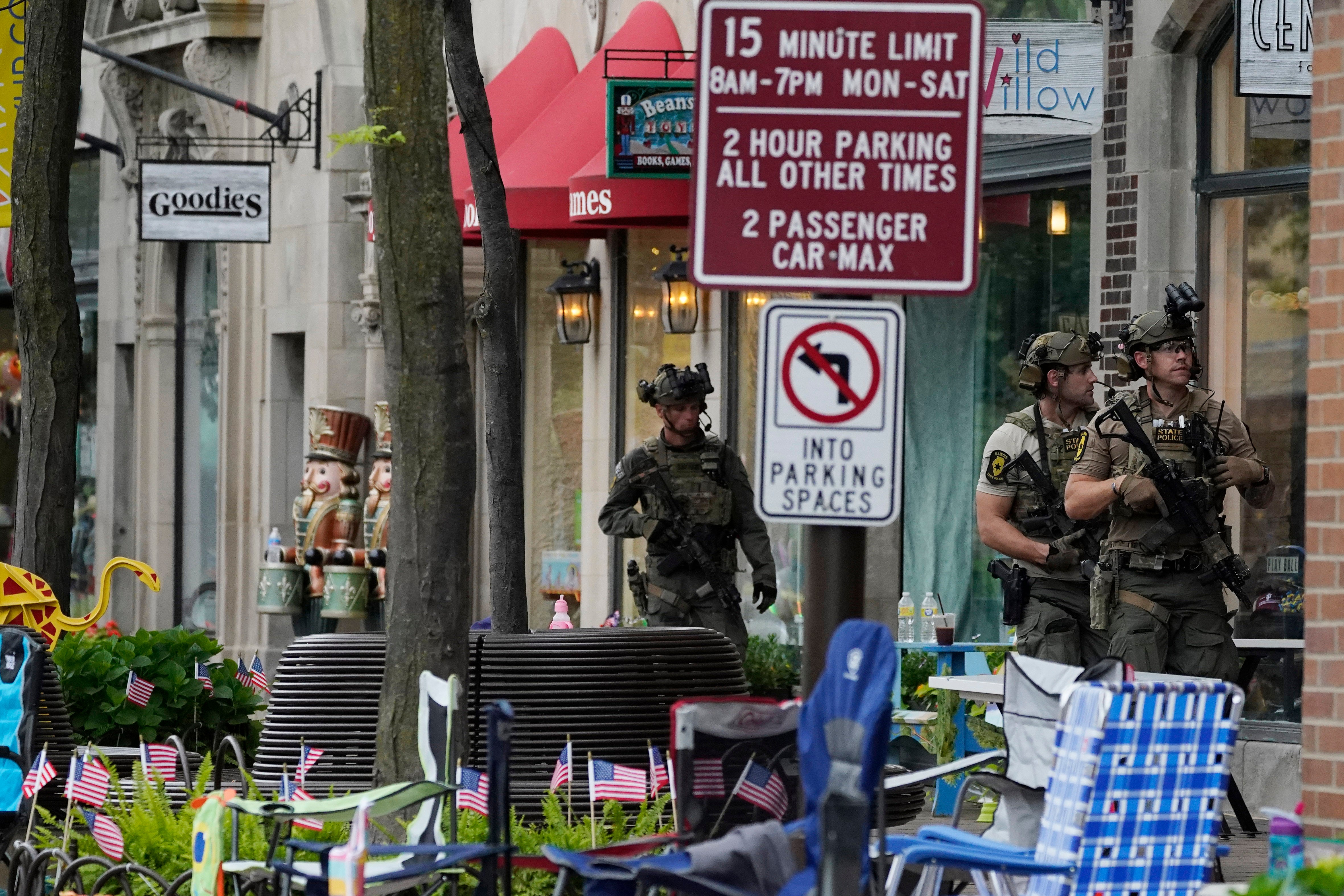 Shooting July Fourth Parade