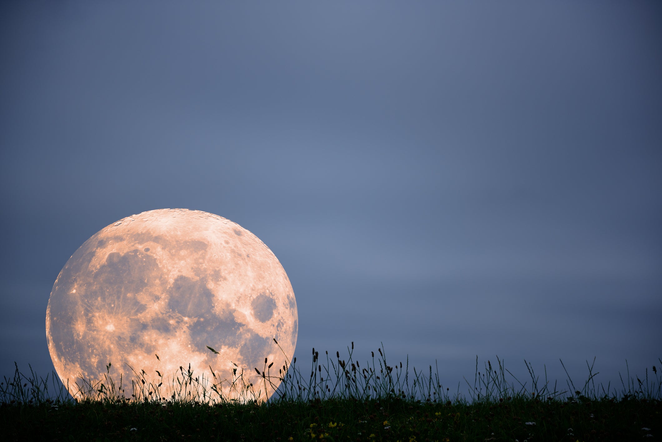 The full moon this month is big, but not as big as you think…