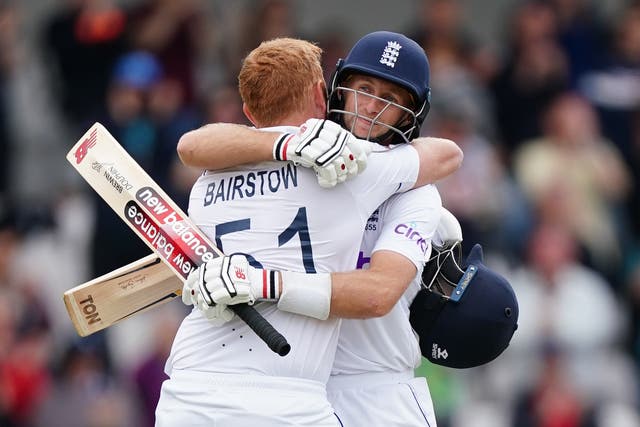 Jonny Bairstow (left) and Joe Root have starred for England (Mike Egerton/PA)
