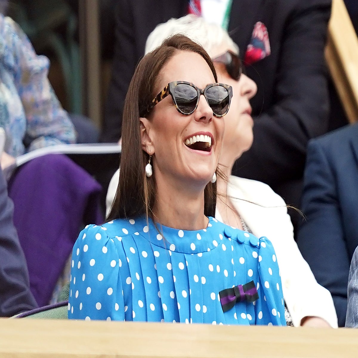 Kate Middleton Rewore This Polka Dot Dress at Wimbledon