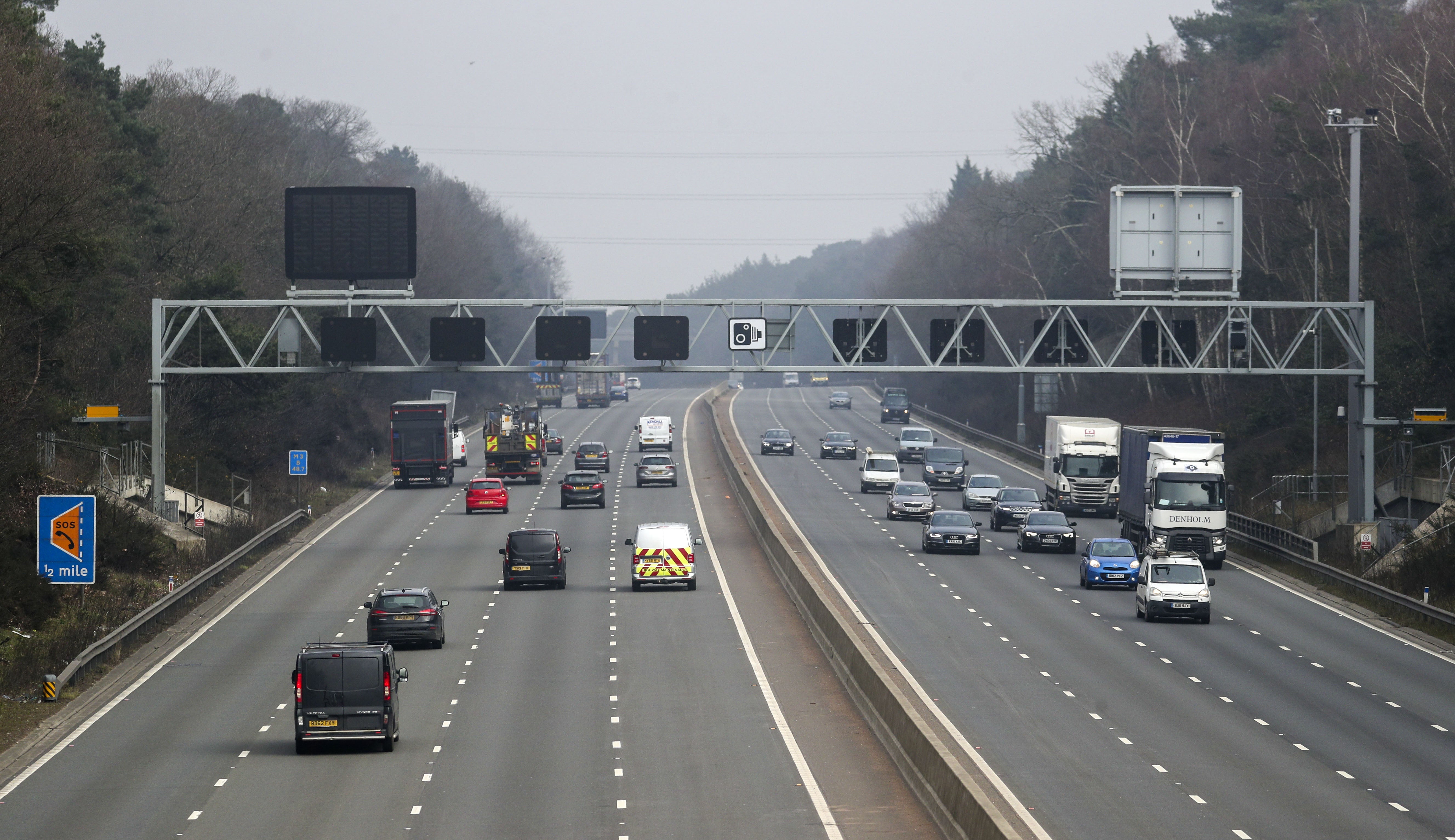 New European Union rules mandating speed-limiting systems to be fitted to new cars, vans and lorries come into force on Wednesday, but are not being implemented in the UK (Steve Parsons/PA)