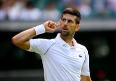 Wimbledon 2022 LIVE: Novak Djokovic seals comeback win over Jannik Sinner as Cameron Norrie battles back