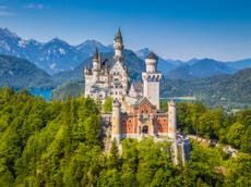 Woman dead after man ‘throws two tourists off bridge’ at German fairytale castle