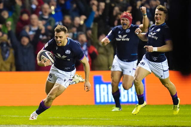 Scotland’s Ben White is inspired by his Scotland debut (Jane Barlow/PA)
