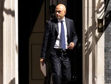 Sajid Javid resignation letter in full as ‘team player’ health secretary quits:  ‘You have lost my confidence’