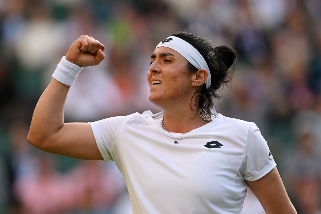 Ons Jabeur overcomes setback to set up Wimbledon semi-final against Tatjana Maria The Independent