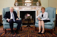 Cabinet resignations: ‘End might be nigh’ for Boris Johnson, says Nicola Sturgeon
