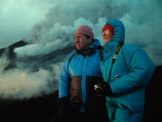 A celebrity volcanologist couple spotlighted in new doc