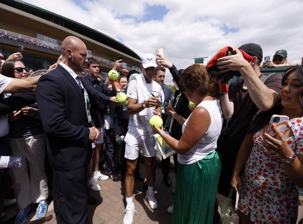 Rafael Nadal’s quest for a calendar year grand slam will resume on Wednesday at Wimbledon (Steven Paston/PA)