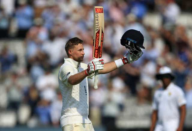 On this day in 2017 Joe Root started his England Test captaincy with a century (Nigel French/PA)