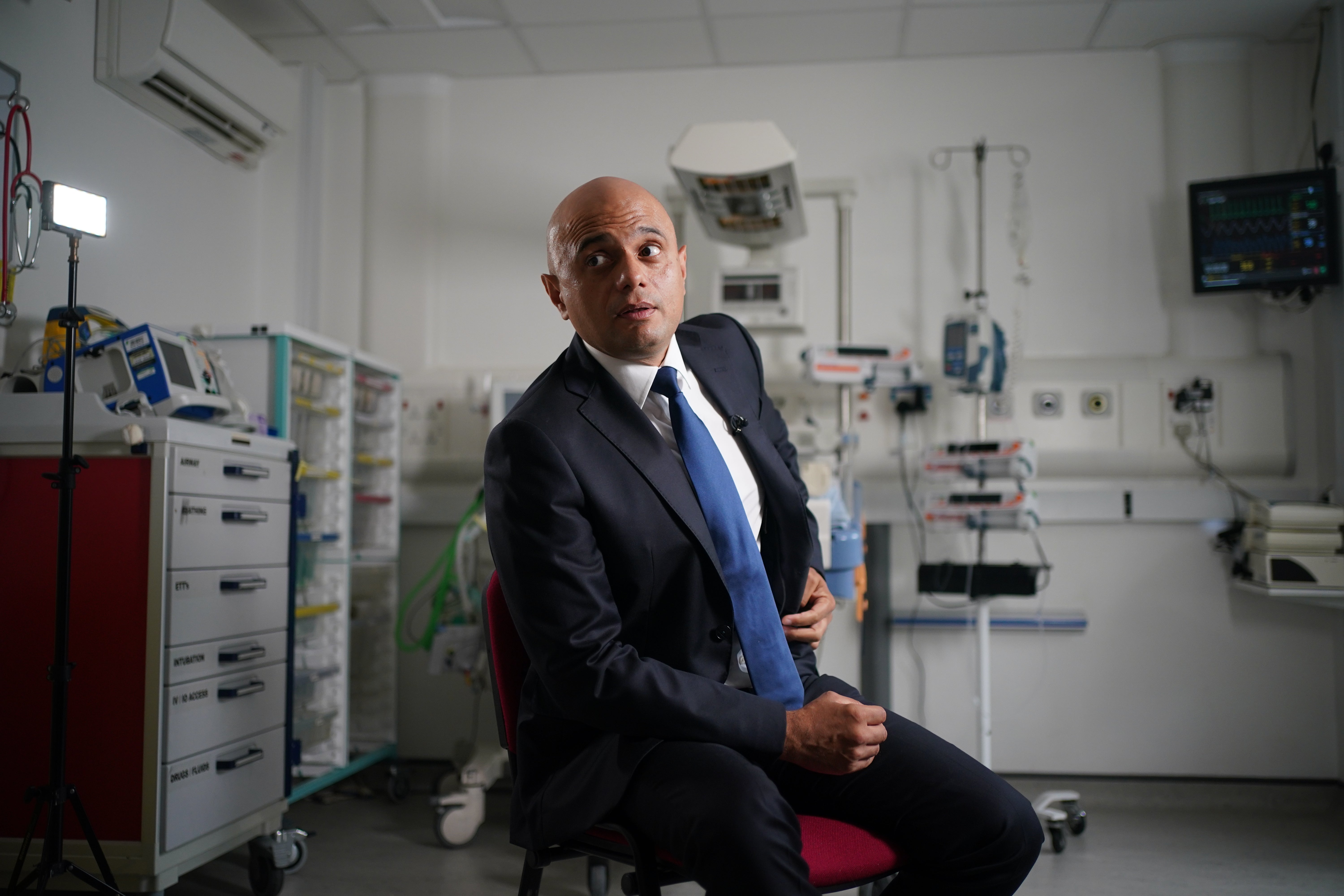 Sajid Javid resigned as Health Secretary on Tuesday (Yui Mok/PA)