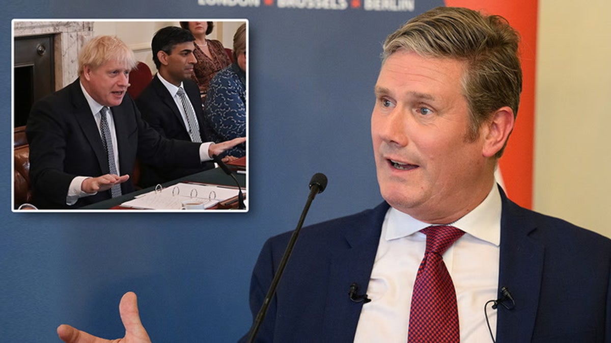 Boris Johnson’s government ‘collapsing’ after resignation of top ministers, says Starmer