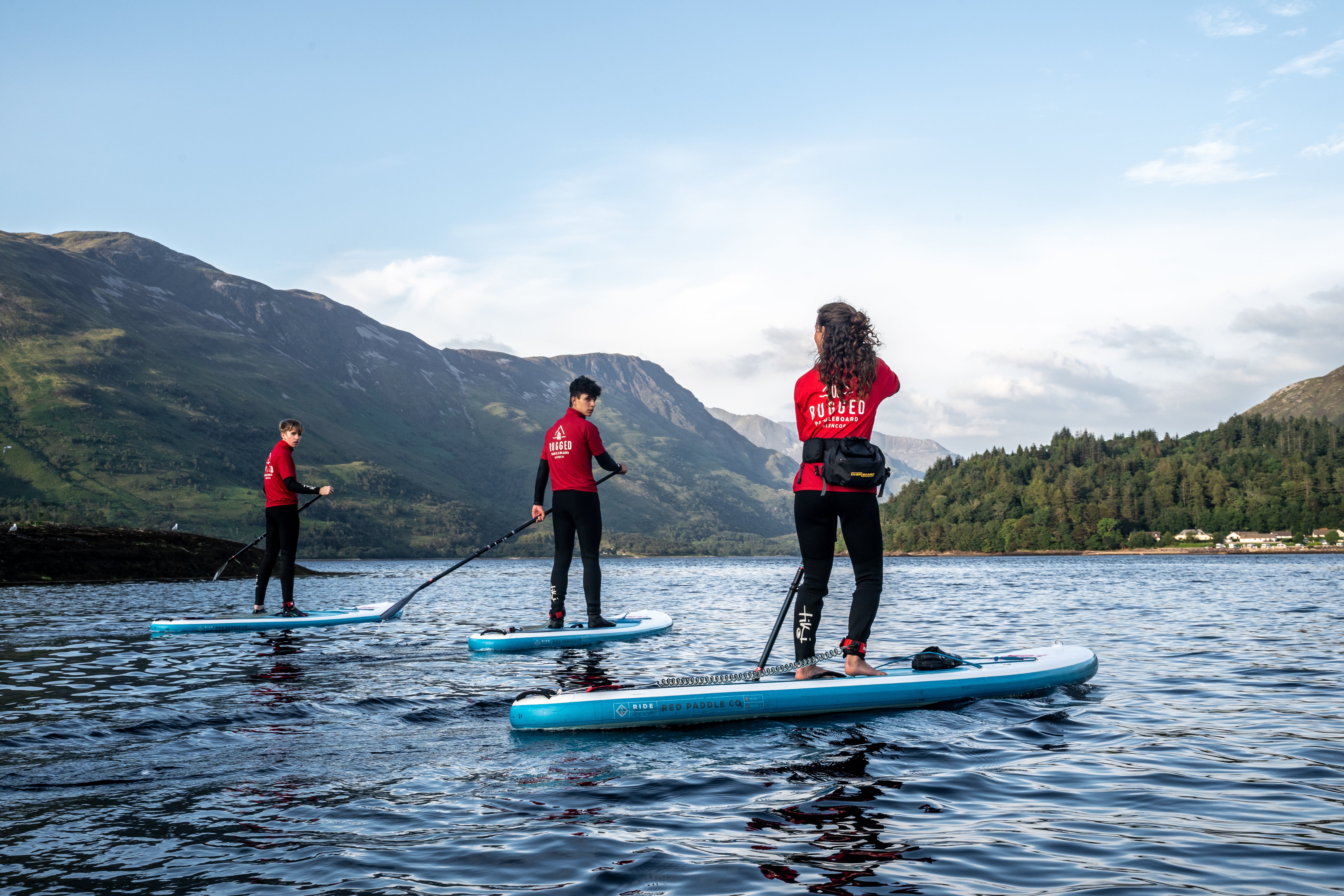 As well as getting some exercise, at Signal Rock Glencoe, paddleboarding is a great way to take in the views