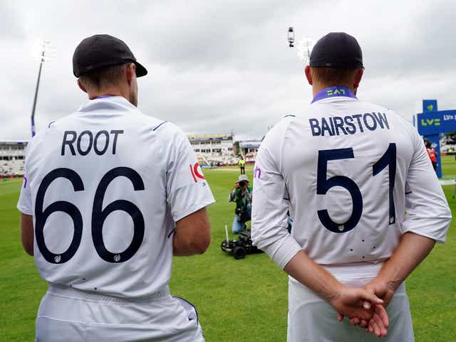 Joe Root (left) and Jonny Bairstow are in formidable form for England (David Davies/PA)