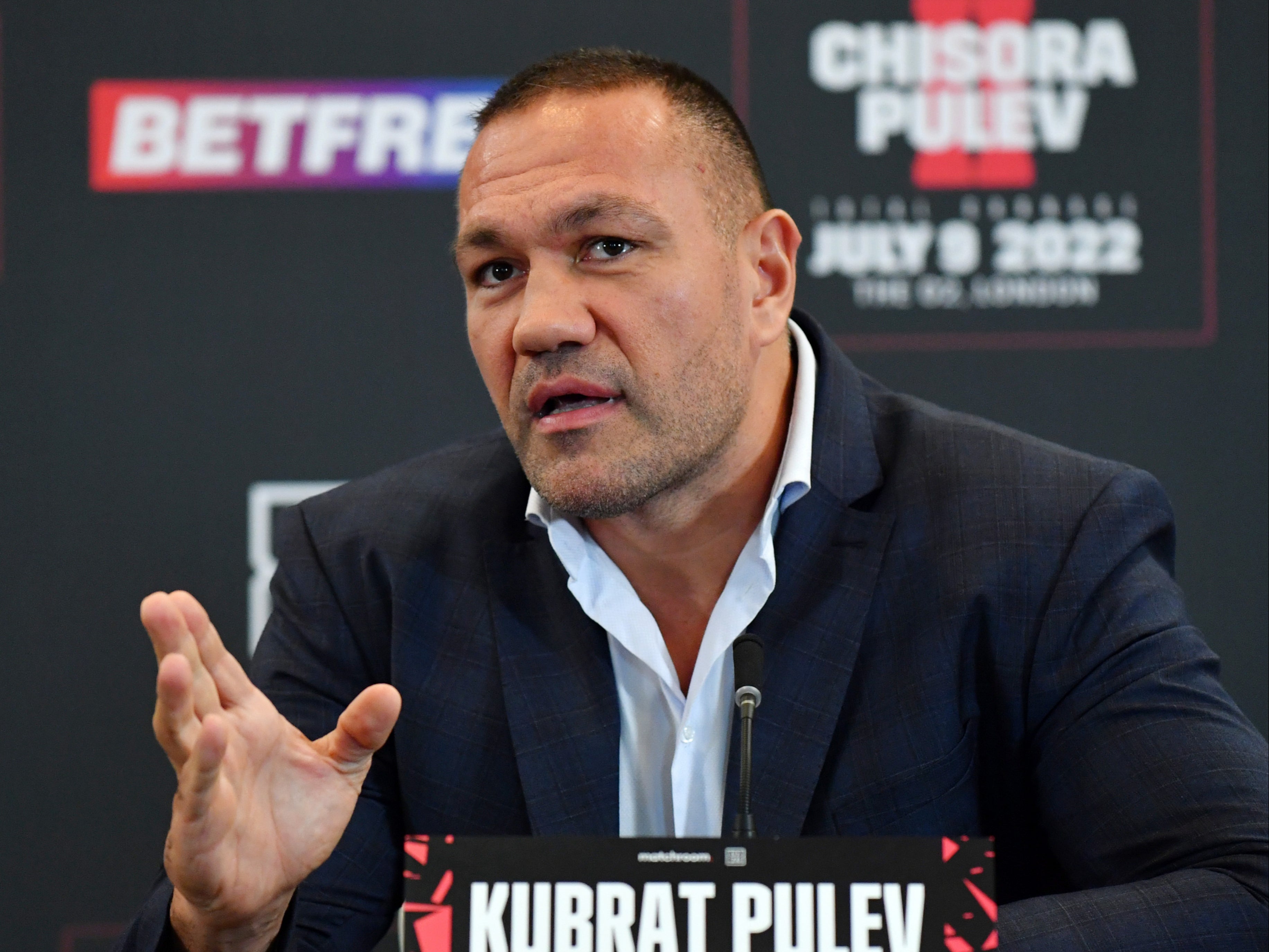 Kubrat Pulev and Derek Chisora will square off at the O2 Arena on 9 July