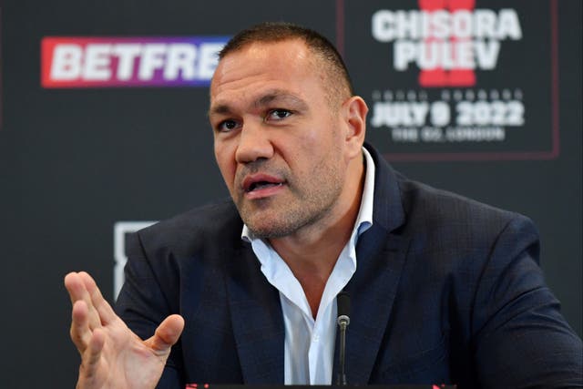 <p>Kubrat Pulev and Derek Chisora will square off at the O2 Arena on 9 July </p>