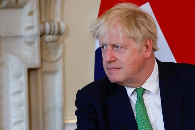 Prime Minister Boris Johnson has insisted he will not leave No 10 despite a mounting revolt against his leadership (John Sibley/PA)