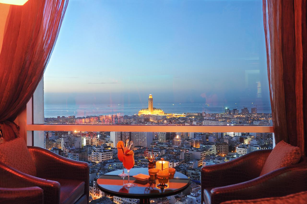 Try the highest cocktail in Morocco at Sky 28 rooftop bar