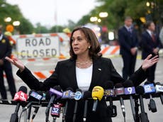 Kamala Harris under fire for ‘incoherent’ speech at Highland Park shooting site