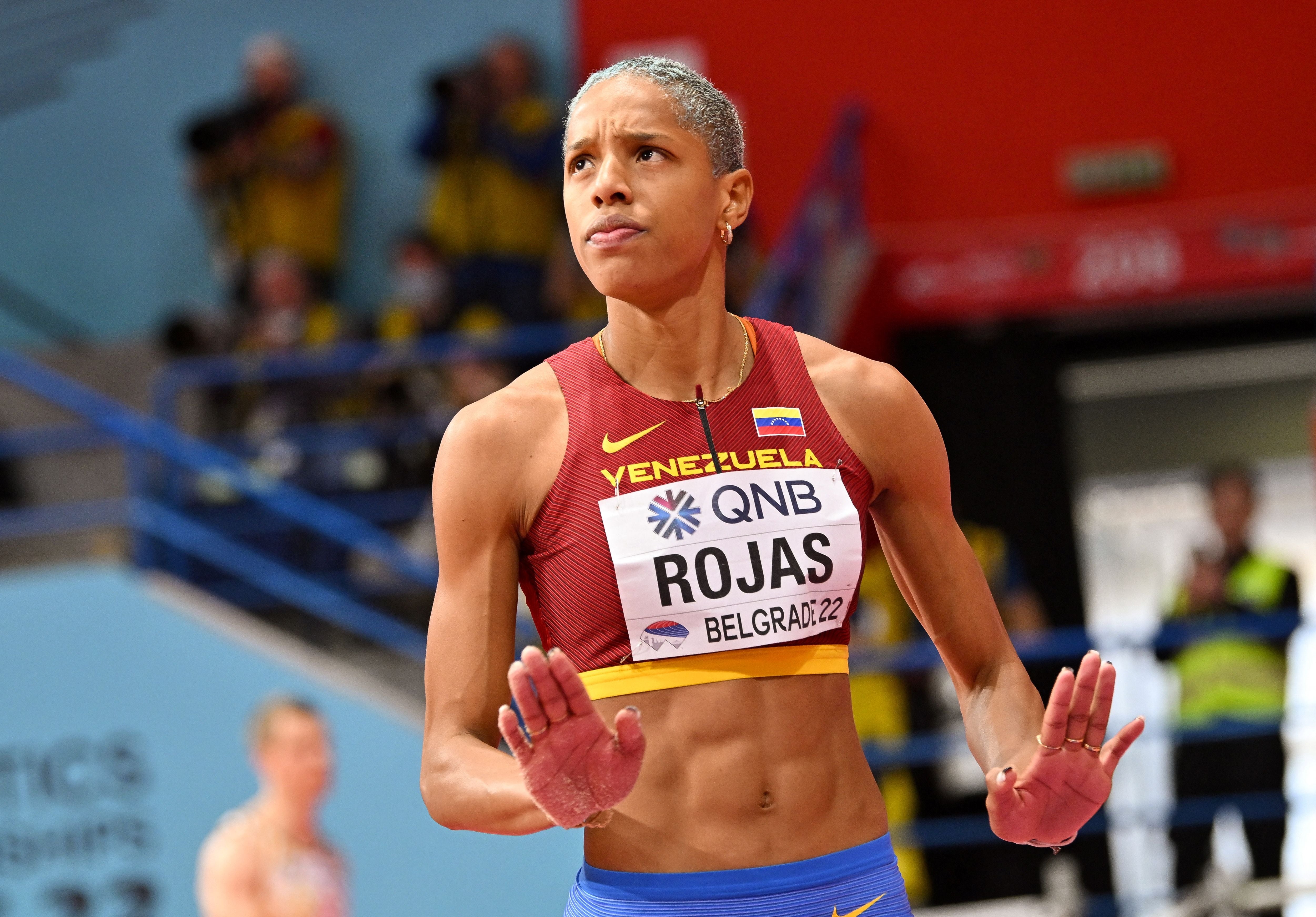 Rojas is the Olympic champion and world record holder in triple jump