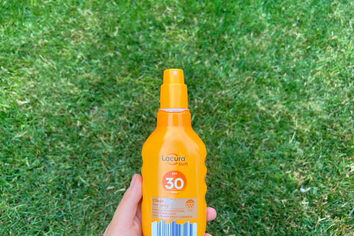 Lacura SPF 30 clear sun spray 200ml: £2.99, Aldi.co.uk