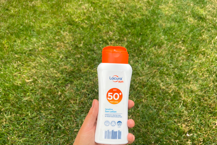 Lacura SPF 50+ sensitive lotion 200ml: £2.79, Aldi.co.uk