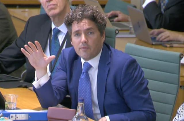 <p>Huw Merriman said the prime minister’s leadership was untenable and lessons had not been learnt from the Partygate scandal</p>