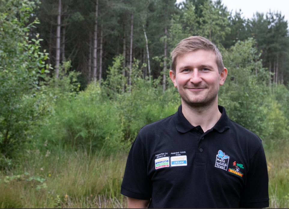 Tom Gibbs, one of the UK’s first ever bison rangers