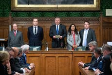 1922 Committee steps back from immediate rule change to force out Boris Johnson