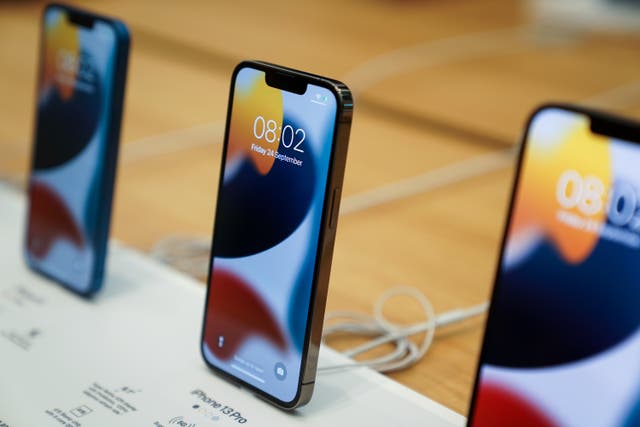 A new Lockdown Mode tool will be rolled out in the autumn as part of software updates for the iPhone, iPad and Mac computers (Kirsty O’Connor/PA)