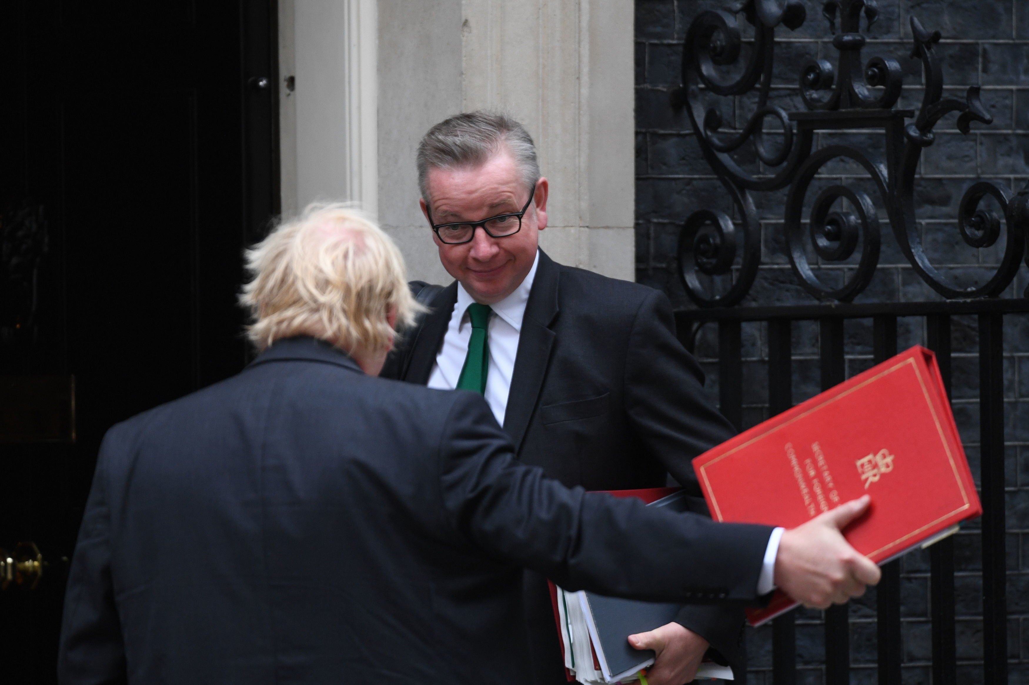 Michael Gove and Boris Johnson (Stefan Rousseau/PA)