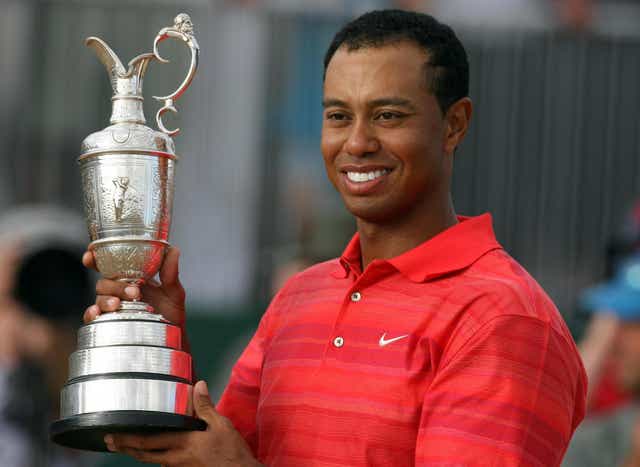 Tiger Woods will seek an unlikely third Open victory at St Andrews (Gareth Copley/PA)