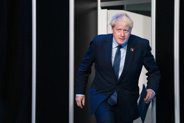 Prime Minister Boris Johnson is struggling to retain power (Stefan Rousseau/PA)