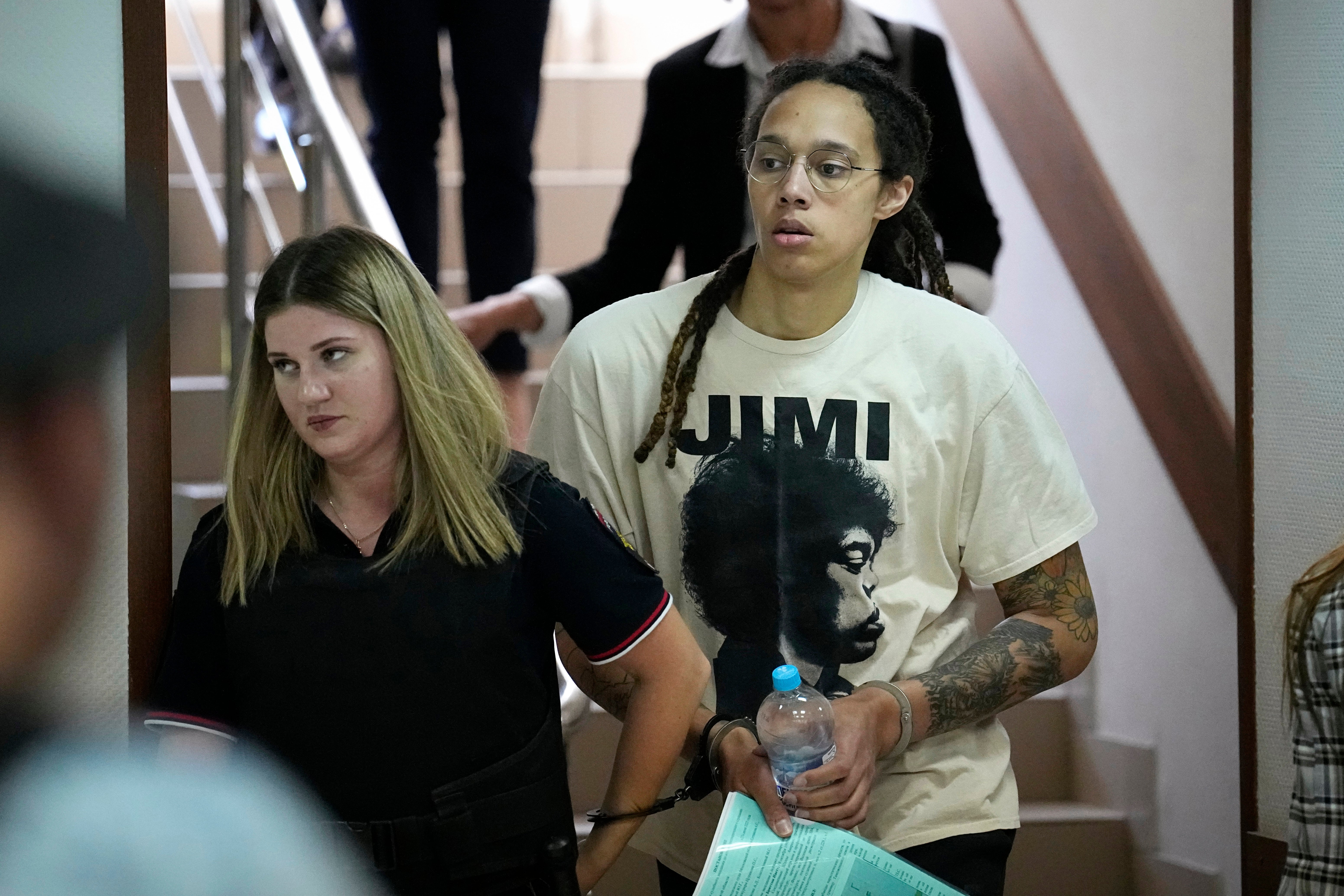 Britney Griner’s trial is underway in Moscow